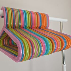 IKEA Kids Multicolor Plastic Hangers - Pack of 38